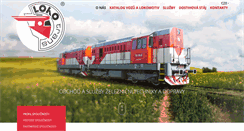 Desktop Screenshot of lokotrans.eu